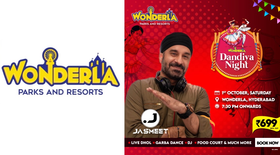 Wonderla Hyderabad to host 'Dandiya Night'